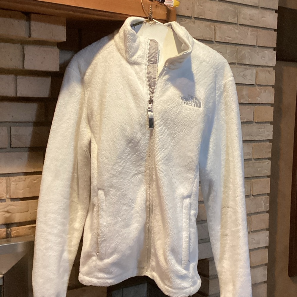 The North Face Women's white fleece Jacket